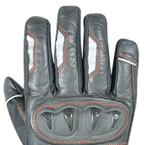 Gants de course moto en cuir pleine main, coupe-vent, antidérapants, avec sangle de poignet réglable, unisexe, équipement de cyclisme - Product Image 5