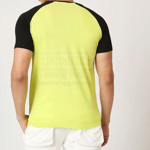 Matériau durable T-shirts confortables pour hommes T-shirts de fitness pour hommes de couleur unie fabriqués au Pakistan - Product Image 4