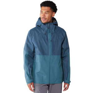 Veste coupe-vent et imperméable pour homme, vente en gros OEM, 100% nylon, imperméable et coupe-vent, logo personnalisé, veste de pluie légère - Product Image 6