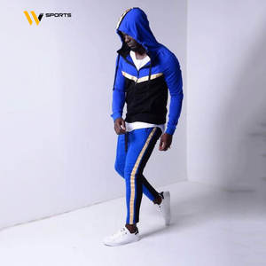 Conjunto Deportivo de Invierno de Dos Piezas para Hombre, de Alta Calidad, Transpirable, Resistente al Viento, con Logotipo Personalizado Estampado, para Adultos Activos - Product Image 3