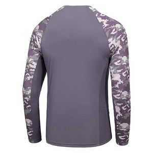 50 protection UV Concevez vos propres maillots de pêche imprimés par sublimation à manches longues personnalisées - Product Image 2