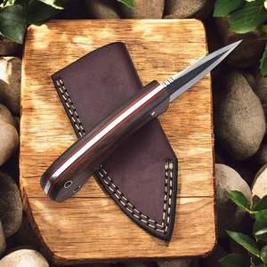 Cuchillo de Desollado y Deshuesado Hecho a Mano de Alta Calidad, Cuchillo de Desollado de Acero Inoxidable con Mango de Madera, Cuchillo de Caza, Grado Industrial OEM - Product Image 5