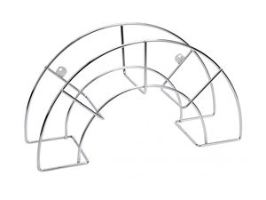Supporto per tubo flessibile grande in acciaio inox 46,5x24x16,5 cm (Sauvic 3303) - Product Image 1
