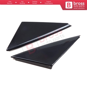 BSP1111 Front Door Outer Corner Triangle Molding Cover Set 90545855 90545856 for Vectra B 1995-2002 - Product Image 2