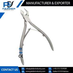 Prix bon marché en acier inoxydable prix de gros coupe-ongles Double ressort/Logo personnalisé coupe-ongles Double ressort - Product Image 2