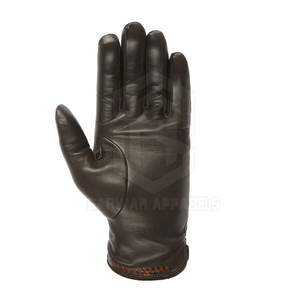 Gants en cuir de mode de haute qualité Gants de mode pour hommes Gant d'habillage en peau de mouton Service OEM personnalisé Vie quotidienne - Product Image 3