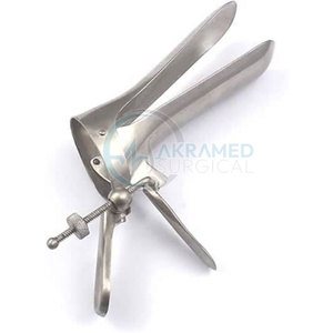 Spéculum vaginal chirurgical Akramed en acier inoxydable haute visibilité, prix de gros, logo personnalisé, instrument chirurgical manuel, CE ISO - Product Image 1