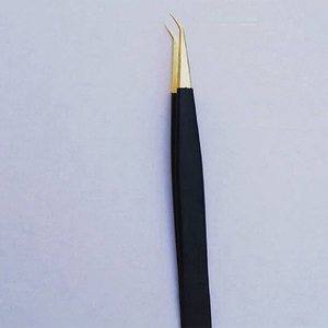 แหนบดึงขนตาปลายแหลม สแตนเลสสีดำ คุณภาพสูง ทนทาน แม่นยำ - Product Image 2