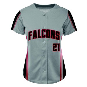 Venta al por mayor uniformes de softball personalizados Durable tela de secado rápido con la impresión del logotipo del equipo - Product Image 4