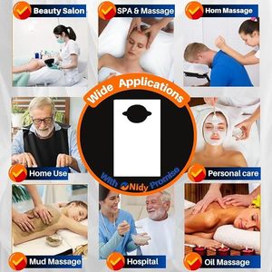 Nidy unisexe jetable doux léger tablier respirant hygiénique pour Spa Salon bien-être professionnel maison soins personnels - Product Image 6