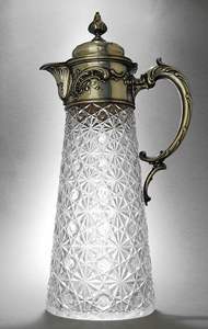 Large capacity glass <b>jug</b> <b>with</b> <b>lid</b> and spout perfect for juice iced tea lemonade and cold drinks for home and outdoor use - Product Image 5