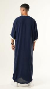 2025 Ethnique Confortable Plus Size Thobes Jubbah Respirant Vêtements Islamiques en Vrac Quantité Porter pour Adultes - Product Image 3