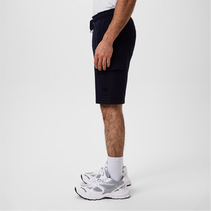 Short en coton uni pour hommes Fournisseur OEM Short en jean pour femmes Streetwear décontracté Short de course unisexe avec taille élastique - Product Image 5