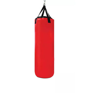 Nouveau sac de frappe de boxe en cuir PU de haute qualité, faible MOQ, avec logo personnalisé, outil d'entraînement pour hommes, rempli de sable - Product Image 1