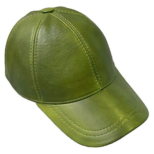 Casquette de baseball vintage de qualité supérieure, personnalisée, en cuir et toile, pour l'été, pour les activités de plein air, la plage, les voyages, les occasions décontractées et les fêtes - Product Image 2