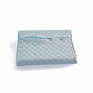 Almohada de espuma viscoelástica monolítica de enfoque de confort moderno diseño ergonómico aspecto geométrico accesorios de cama hechos en fábrica para venta al por mayor - Product Image 5