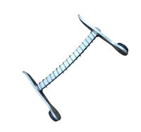Abridor de Boca Veterinario Profesional Dom Med Dynamics, Ajustable Manualmente, Instrumento de Acero Inoxidable de Alta Calidad DMD-VI-OO49