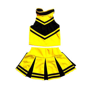 OEM Custom Logo Pink Green Blank Plus Size <b>Cheerleading</b> Practice Wear Kids Youth Girl Dress Skirts <b>Cheerleading</b> Uniforms Costume - Product Image 5