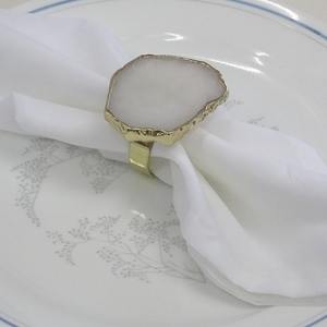 Porte-serviettes en résine vintage Design indien de luxe artisanal pour les fêtes de bureau à domicile, les événements de Noël, le porte-mouchoirs de mariage - Product Image 2