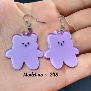Pendientes de aleación duraderos de fabricación india, grado quirúrgico para orejas sensibles para reventa y tiendas de regalos disponibles al mejor precio - Product Image 3