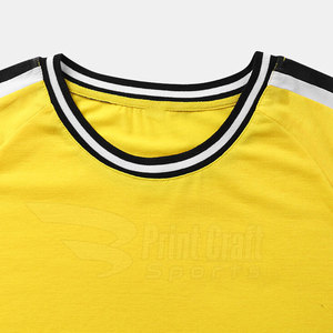 เสื้อยืดผู้ชายน้ำหนักเบาทนทานผ้าฝ้าย/เส้นใยไม้ไผ่ขนาดผู้ใหญ่สไตล์ล่าสุด - Product Image 3