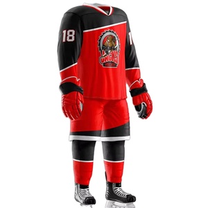 Diseño Impreso Hombres Jersey de hockey sobre hielo Personalizado Jersey de hockey sobre hielo Sublimación de entrenamiento personalizado Uniformes de hockey sobre hielo personalizados - Product Image 2