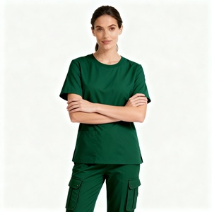 Meilleure vente qualité supérieure femmes infirmière médicale gommage costumes confortable hôpital porter uniforme dans un Look moderne gracieux - Product Image 6