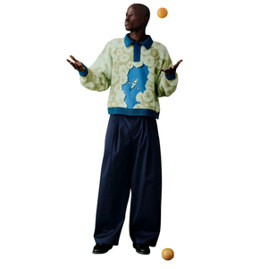 Suéter Tejido con Diseño de Paisaje, Textura Peluda, Hilo de Alta Calidad, Ropa de Invierno Premium, Suave, Cómodo y Casual - Product Image 6