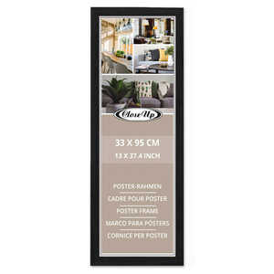 Ensemble de 3 cadres photo noirs de 33 x 95 cm, format A2, en métal, en aluminium et alliage - Product Image 2