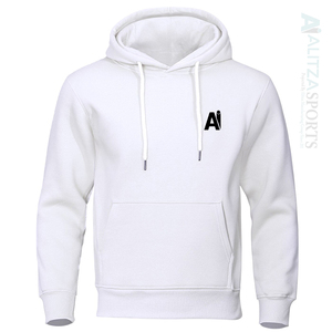 Stylish Cropped Hoodie with Prominent Brand Logo Print Embroidered and Plain Dyed for Casual <b>Outfits</b> on Winter Clearance Sale - Product Image 1