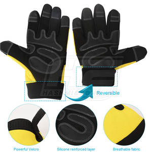 Gants de sécurité respirants personnalisés Nouveau style de gants de mécanicien à bas prix pour les services OEM - Product Image 3