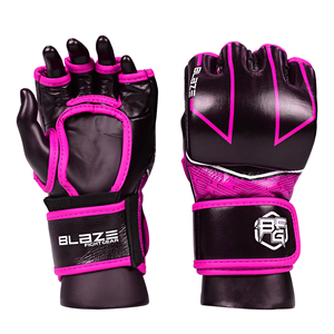 Gants de grappin MMA en cuir véritable évacuation de l'humidité séchage rapide poinçonnage karaté judo jiu jitsu kickboxing taekwondo entraînement - Product Image 1