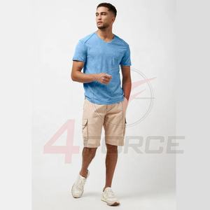 Camiseta informal holgada de calidad Superior para hombre, jersey de cuello redondo, camiseta cuadrada de manga corta para hombre - Product Image 6