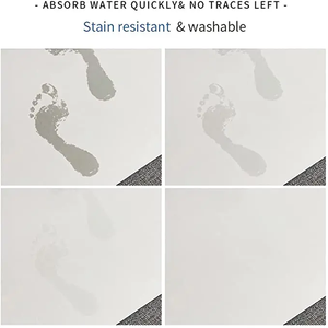 ชุดพรมครัวสั่งทำยอดนิยม ผ้าโพลีเอสเตอร์ดูดซับน้ำได้ดี พร้อมฐานยางกันลื่น บุด้วย PVC ทออย่างดี ซักเครื่องได้ - Product Image 6