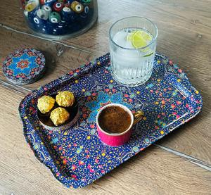 Plateau de service en bois MDF avec revêtement émaillé, design, hôtels et restaurants, articles de cuisine, plateau de table, haute qualité - Product Image 4