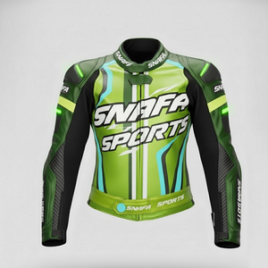 Chaqueta de Cuero para Motociclista con Logotipo Personalizado, Estilo Europeo, Hecha en Pakistán, Chaquetas de Cuero para Motociclistas a Bajo Precio - Product Image 1