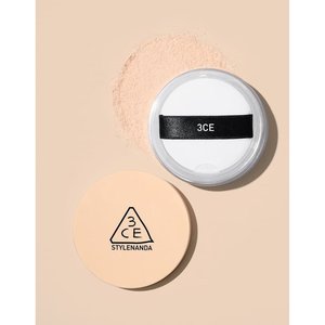 Per 3CE finitura naturale polvere di olio di controllo minerale in polvere con crema idratante e correttore etichettatura opaca per oleoso - Product Image 1