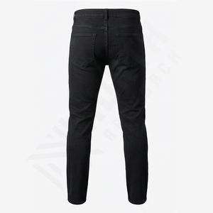 Jeans en denim classique à jambe droite pour homme, coupe droite unisexe, hiver, séchage rapide, haute qualité, léger, OEM ODM - Product Image 2