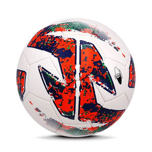 Ballon de football en cuir PU léger et durable de haute qualité pour l'entraînement en match, utilisation en intérieur/extérieur, taille personnalisable - Product Image 2