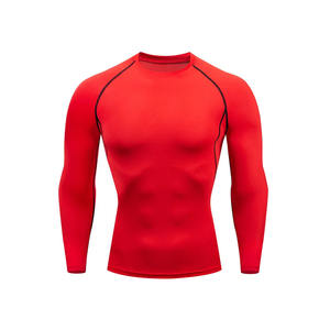 Ropa deportiva personalizada de manga larga para correr para hombre, transpirable, para deportes y actividades al aire libre con protección solar - Product Image 3
