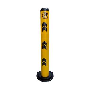 Poste de estacionamiento de acero de alta resistencia de 79 cm con motor, barrera deslizante retráctil, elevador de estacionamiento con bloqueo para aparcamiento de coches - Product Image 1