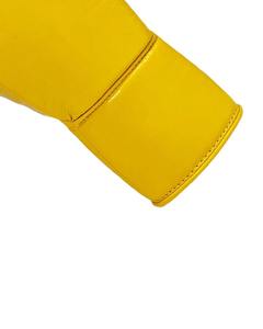 Vente en gros gants de boxe noirs de haute qualité de 12oz gants de boxe professionnels adultes à lacets en cuir gagnant logo personnalisé - Product Image 4