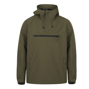 Hot Selling <b>Pullover</b> Windbreaker <b>Jackets</b> Popular Design with Custom Colour & Hooded Collar Pattern Decoration - Product Image 1