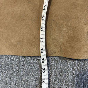 Delantal de cuero para soldadores con cuero grueso para uso pesado en taller, delantal de soldadura para reparación y fabricación de metales - Product Image 5