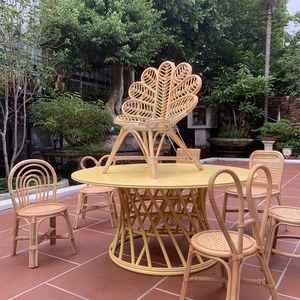 เก้าอี้หวายสำหรับเด็กเฟอร์นิเจอร์บ้านเก้าอี้หวายออกแบบใหม่สำหรับเด็ก - Product Image 6