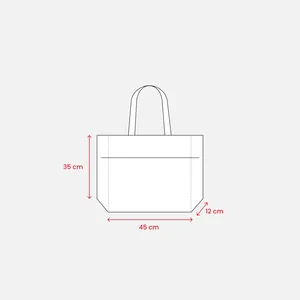 Borsa Shopper Personalizzata in Juta, Prodotto Promozionale per Merchandising - Product Image 4