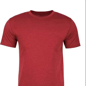 T-shirt personnalisé avec impression par sublimation T-shirt en coton doux au toucher de luxe T-shirt avec broderie minimale de logo - Product Image 1