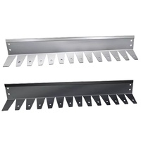 Bordure de jardin en acier inoxydable 304, kit de bordure paysagère sans creuser, bordures de pelouse pour jardinage, isolation des pierres, aménagement paysager