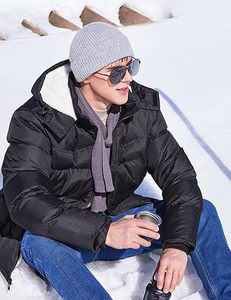 OEM Custom Logo Puffer <b>Jacket</b> 2025 <b>Men</b> Premium Lightweight Waterproof Insulated Winter Outerwear Bulk Wholesale Fashion Wear - Product Image 3
