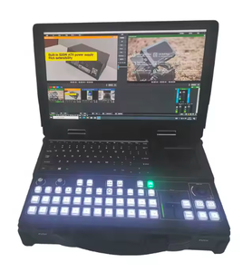Equipo de transmisión en vivo HD multifuncional de grado industrial de 15.6 pulgadas para estudio virtual, radio y TV con interfaz MINI ITX. - Product Image 2